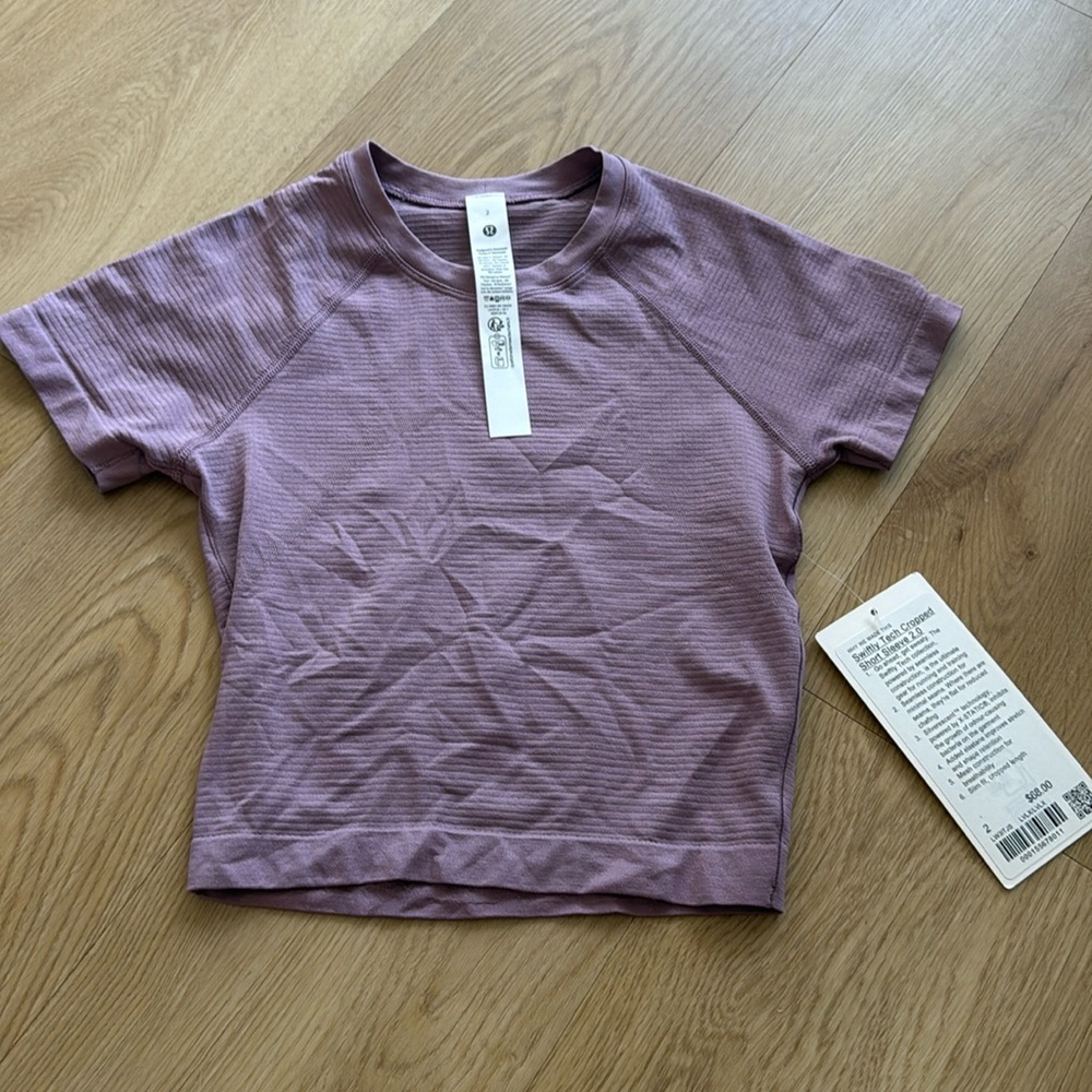 NEW lululemon swiftly tech cropped 2